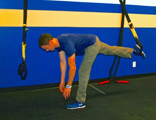 TRX TIP – Single Leg Stork