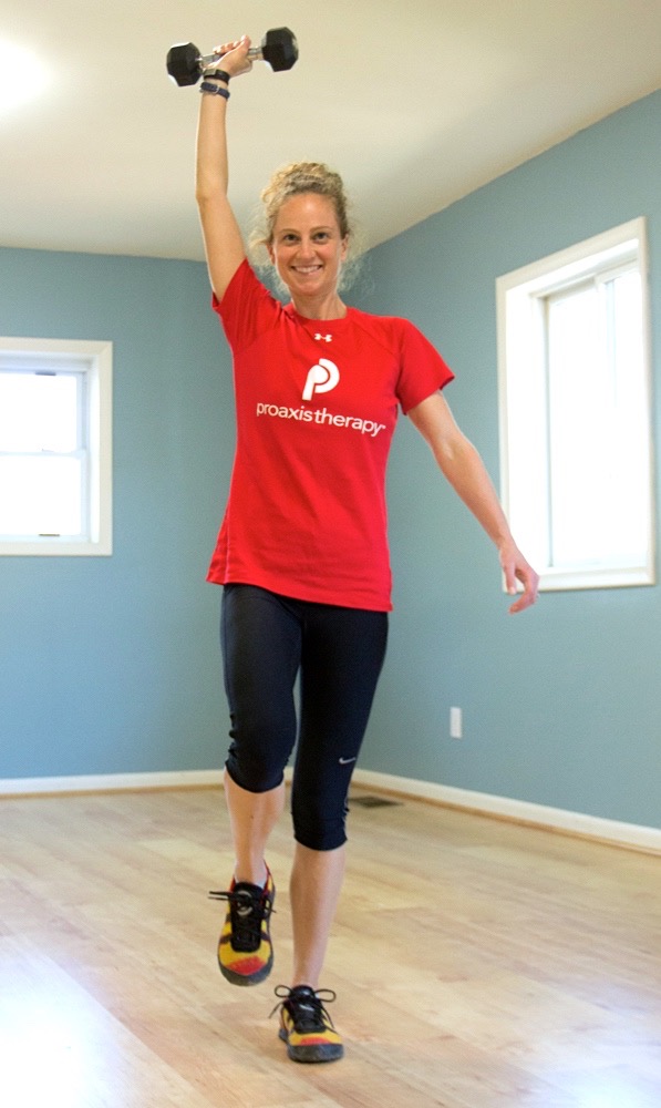 Single leg squat with sale rotation