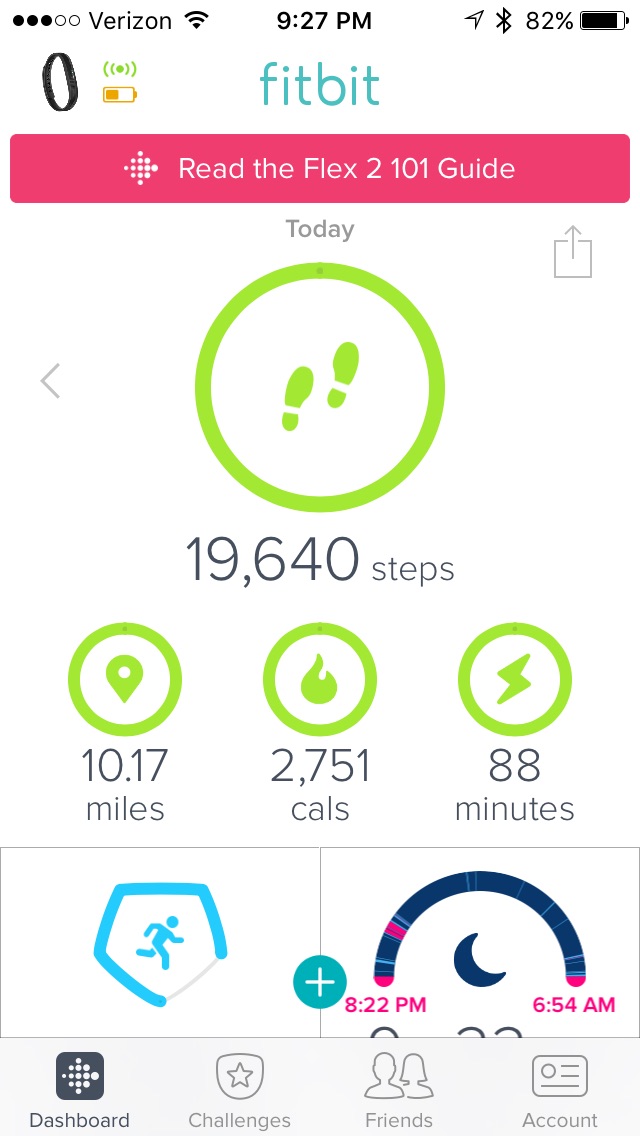 fitbit step tracker