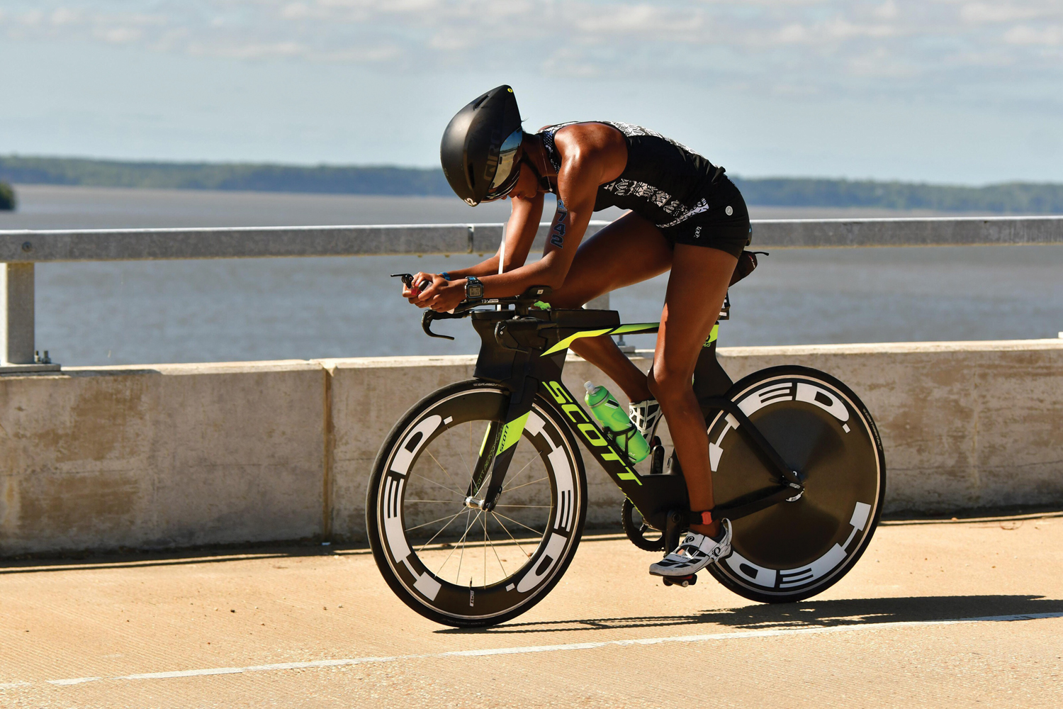 Triathlete Sika Henry