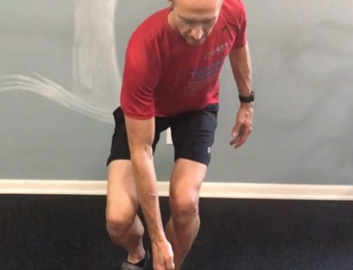 Single Leg Squat Cone Touch